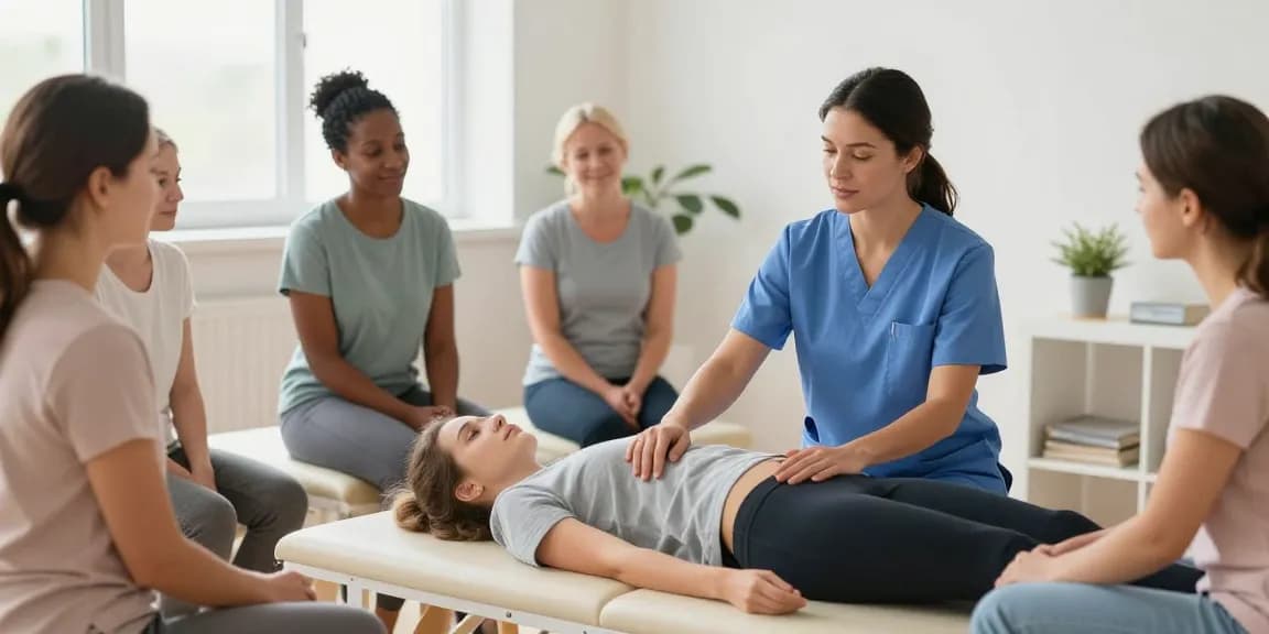 Effektives Beckenbodentraining nach der Geburt von lokalen, professionellen Anbietern.