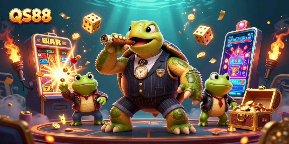 Experience the excitement of QS88's thrilling casino games, featuring rich visuals and engaging characters.