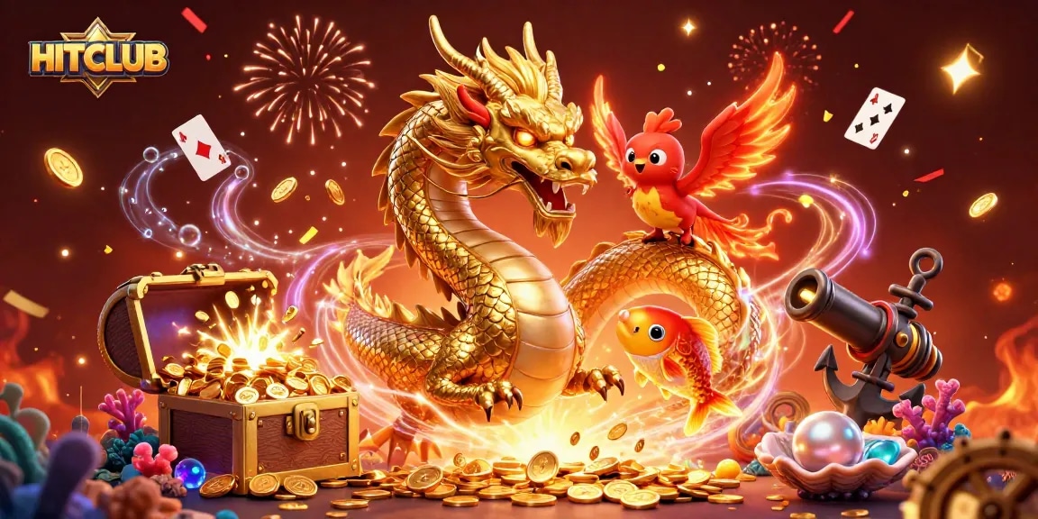 Engage in thrilling gameplay at HITCLUB featuring dynamic characters and a vibrant casino atmosphere.