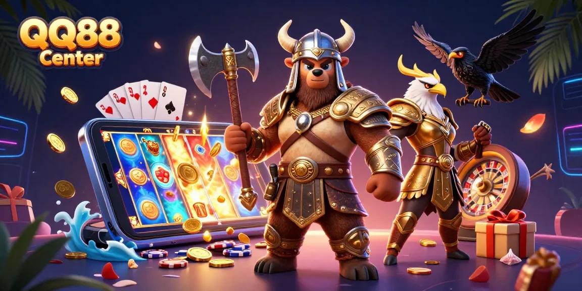 Join the excitement at QQ88 Center with dynamic casino gaming and vibrant slot action.
