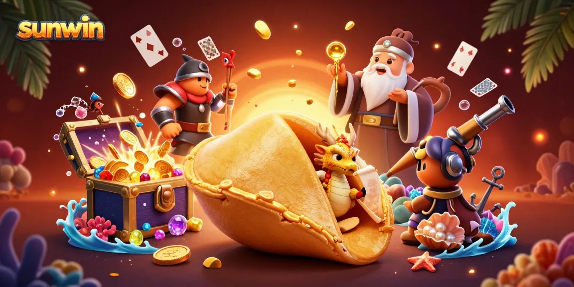 Experience fun gaming moments with Sunwin through engaging casino rewards and vibrant 3D illustrations.
