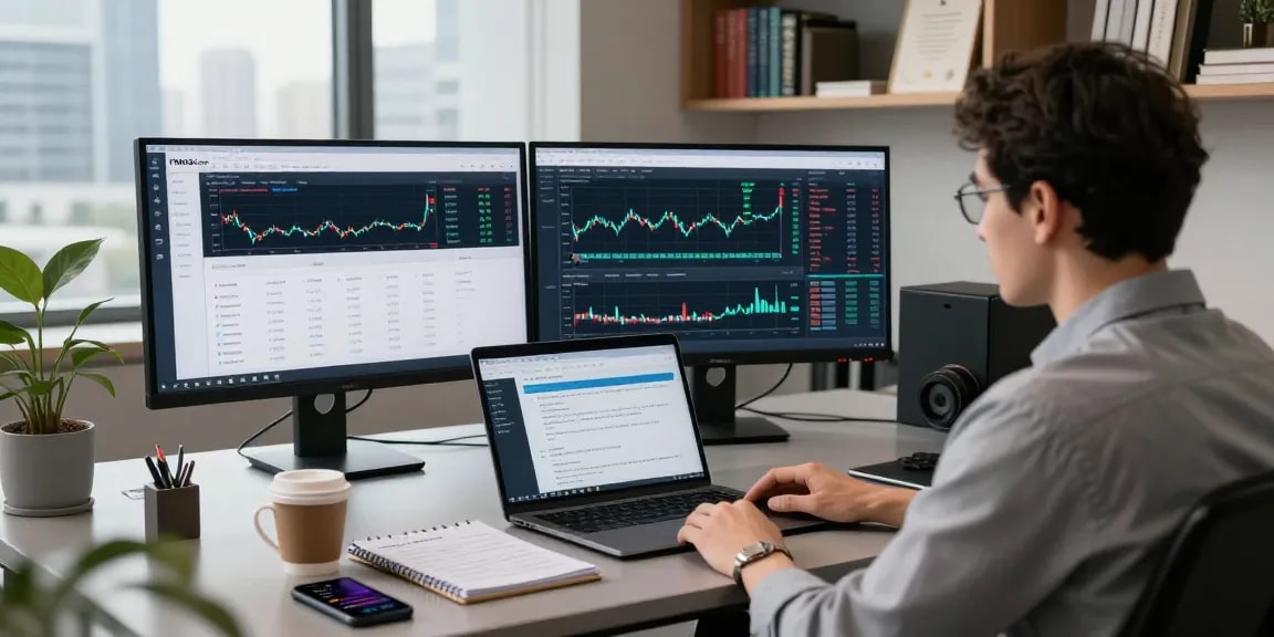 Die FINIO24.com Bewertung zeigt eine professionelle Handelsumgebung mit Sicherheitsanalysen und bequemer Benutzeroberfläche.