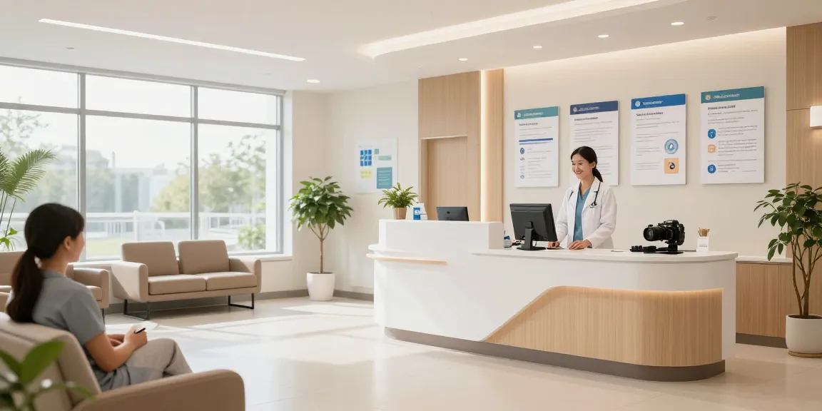 Schwarzkümmelöl in einer modernen Gesundheitsklinik, die einen vertrauensvollen Service für Patienten bietet.