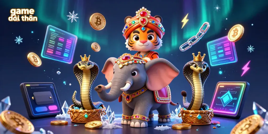 Experience the thrilling game đổi thưởng with vibrant characters and exciting elements in a dynamic 3D scene.