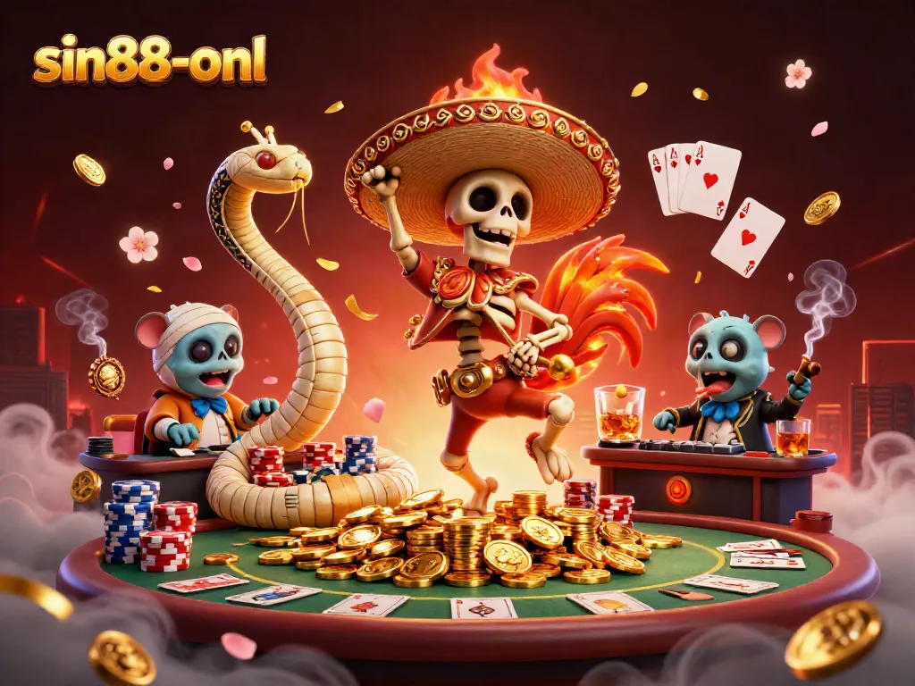 Experience thrilling wins at sin88-onl with vibrant characters and lively gaming elements.