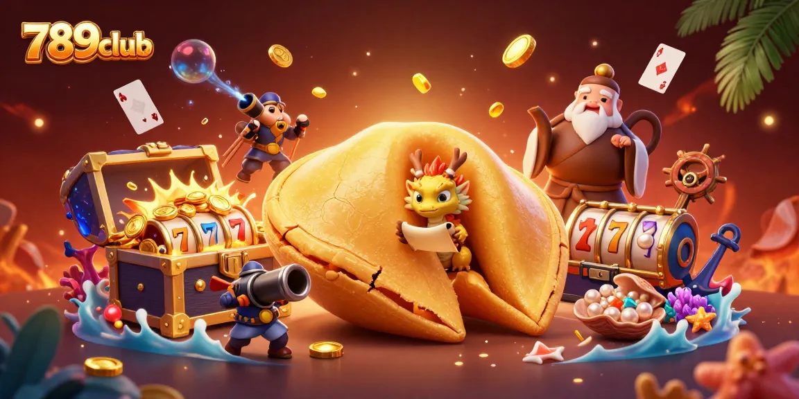 Engage in thrilling games at 789club with a visually captivating 3D casino illustration.