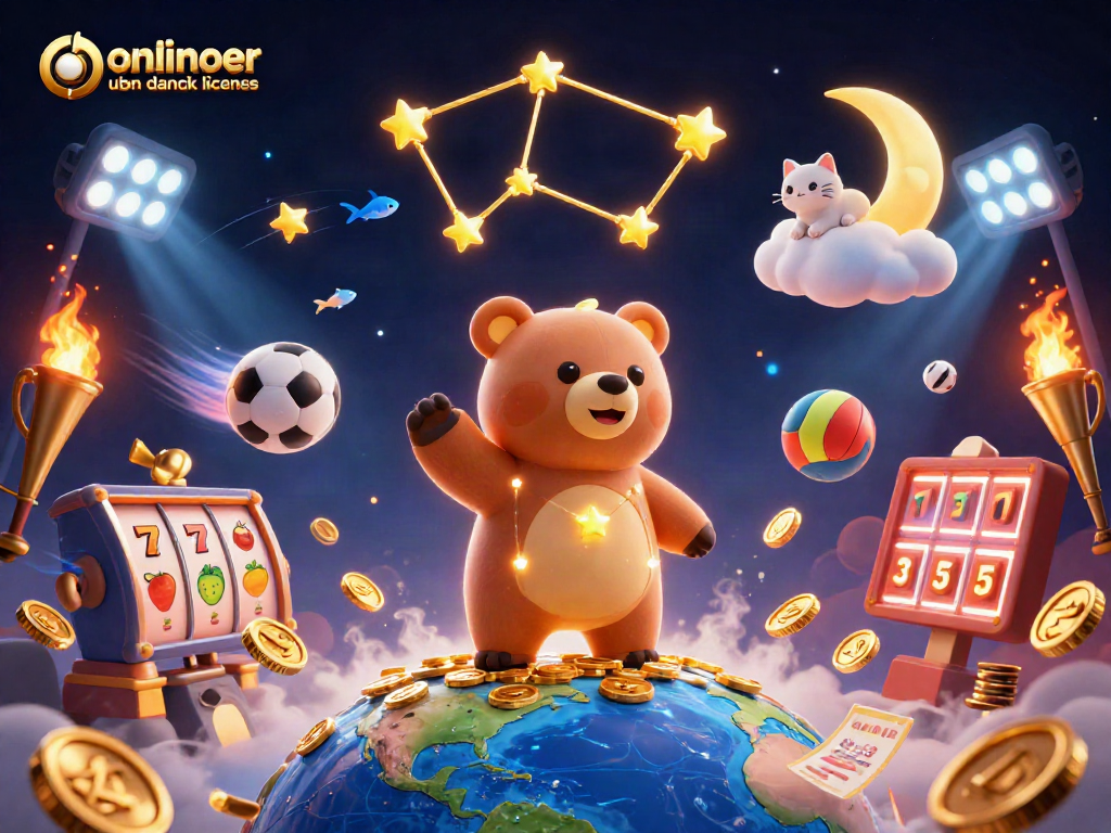 Engage in thrilling gameplay at online casinoer uden dansk licens with vibrant 3D characters and immersive casino elements.