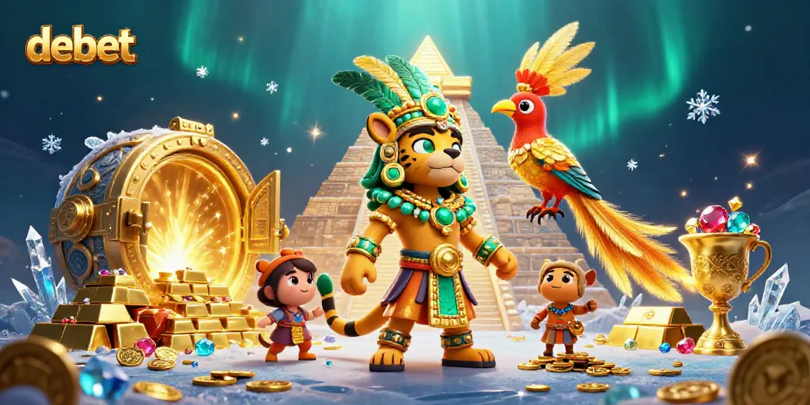 Engage with debet's vibrant gaming experience featuring treasures and mystical elements.