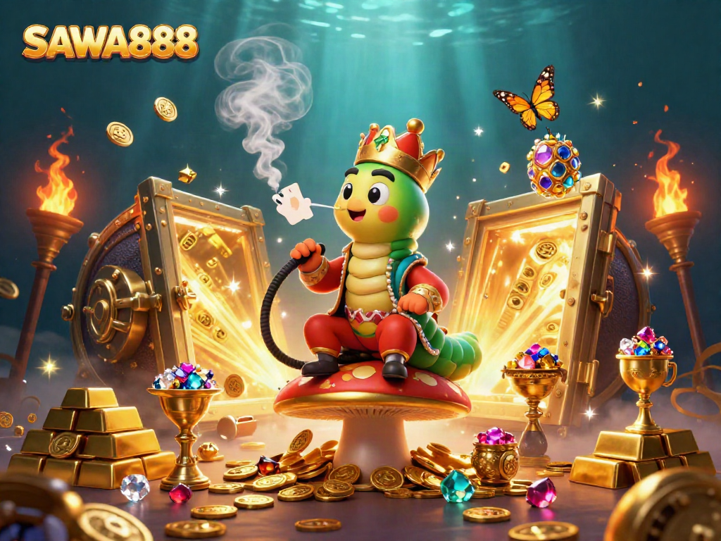 Engaging online gaming experience at SAWA888 with captivating visuals and vibrant atmosphere.