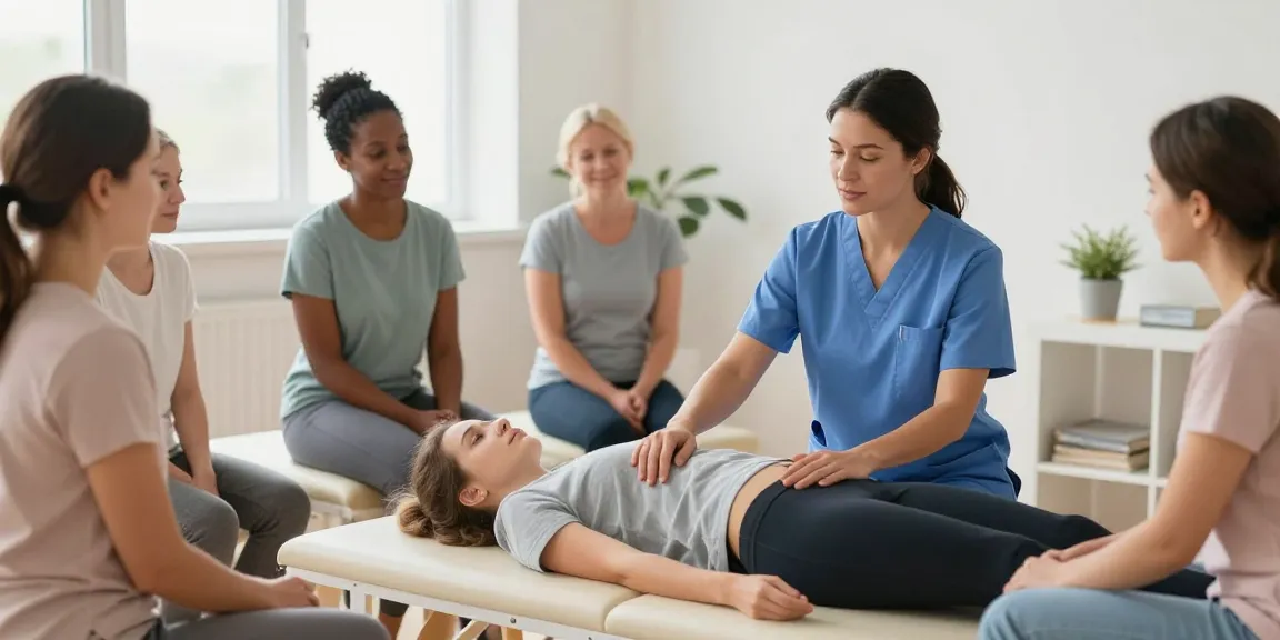 Effektives Beckenbodentraining nach der Geburt von lokalen, professionellen Anbietern.