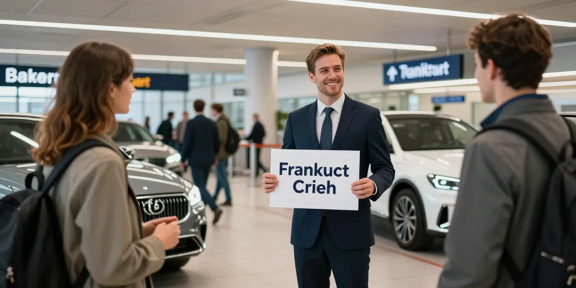 Flughafentransfer Frankfurt mit vertrauenswürdigem Anbieter und professionellen Fahrern für lokale Dienstleistungen.
