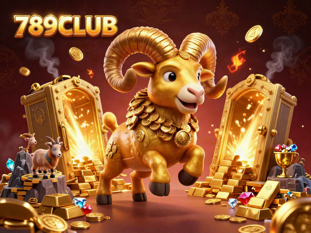 Experience excitement at 789CLUB with a dynamic scene of wealth and action in a casino setting.