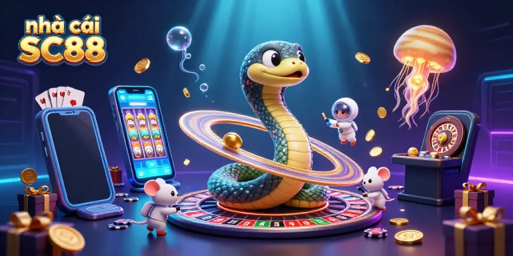 Bet on house edge while experiencing excitement with nhà cái SC88's cosmic casino.