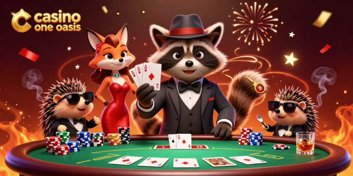 Experience exhilarating gameplay at casino ohne oasis with lively characters and dynamic poker action.