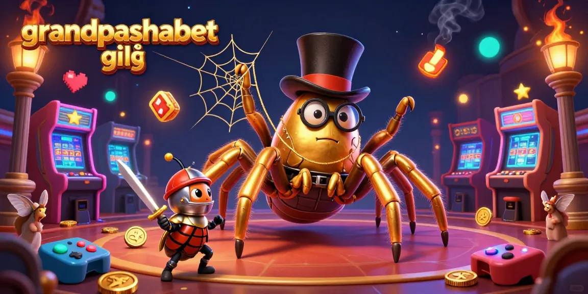 Experience grandpashabet giriş excitement with dynamic characters and casino elements in a vibrant 3D scene.