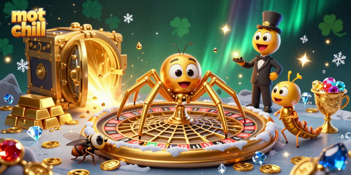 Experience the thrilling action of mot chill at the roulette wheel with exciting visual elements.