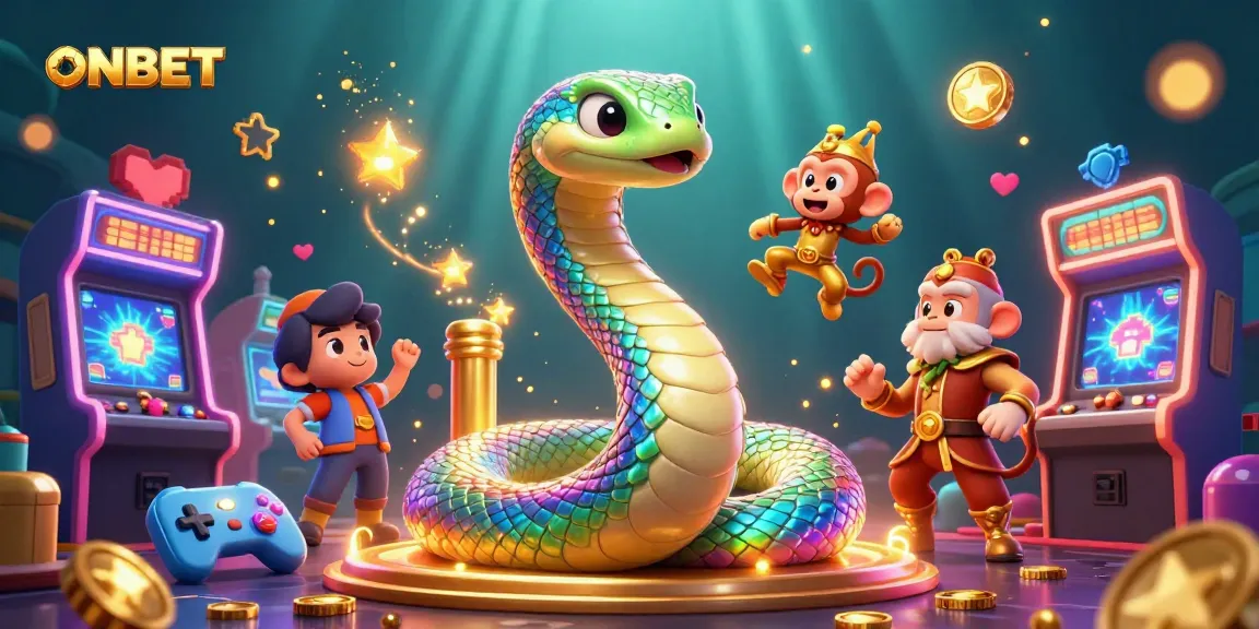 Engage with ONBET's captivating online casino experience featuring games and vibrant characters.