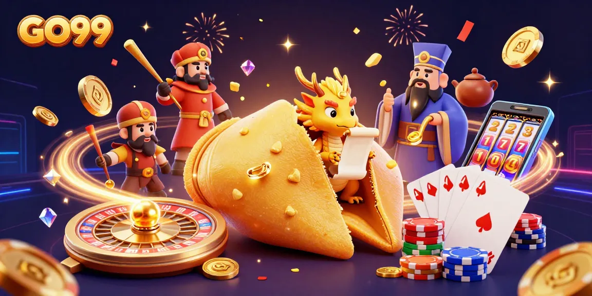 Engage in thrilling wins at GO99 with vibrant casino gaming scenes featuring dynamic elements and rich rewards.