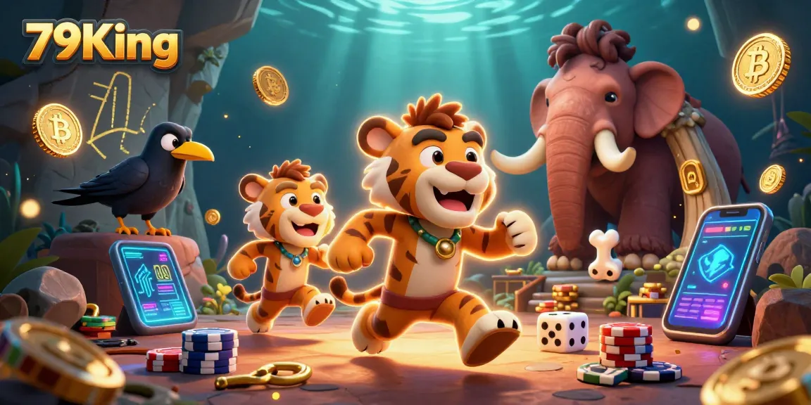 79King offers an immersive casino experience with a prehistoric theme, blending fantasy and crypto elements.