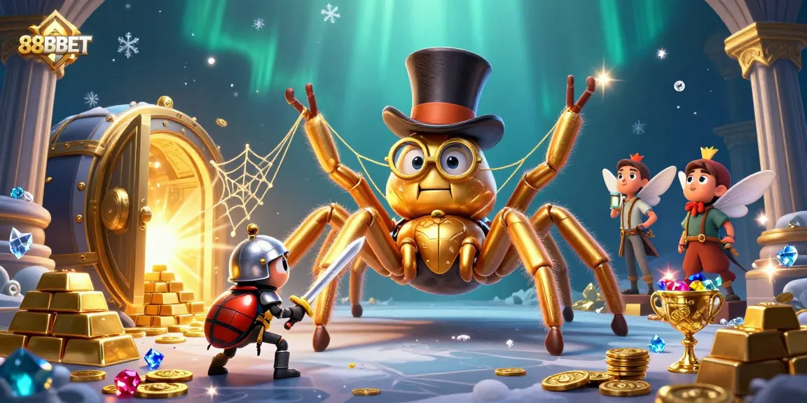 Immerse yourself in 88BBET's vibrant casino world filled with gold and excitement.