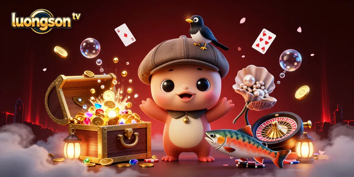 Experience live betting action with luongson tv showcasing colorful casino elements.