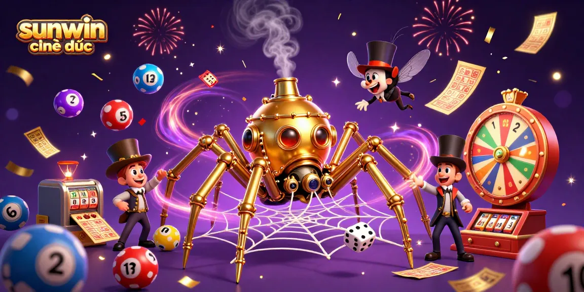 Experience the excitement of sunwin chính thức with a vibrant 3D casino scene featuring lucky elements and rewards.