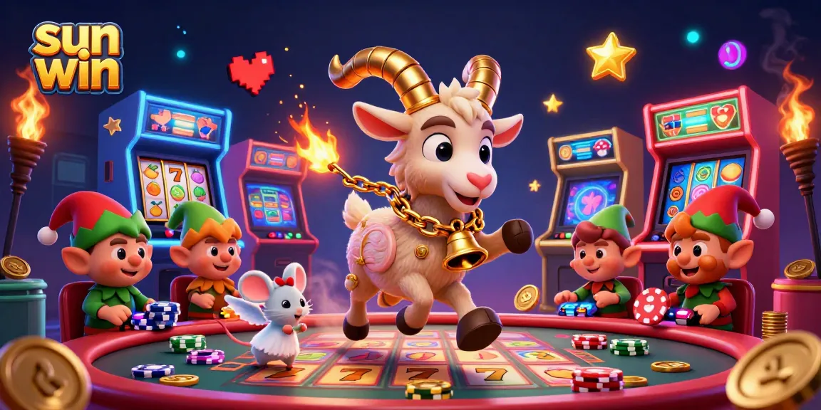 Join the fun at sun win casino with Krampus, the angel mouse, and naughty elf gremlins!