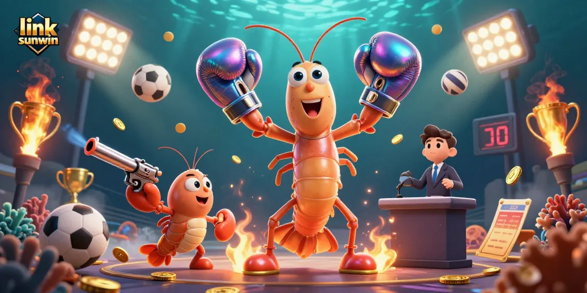 Engage in thrilling gameplay at link sunwin with vibrant casino characters and dynamic sports elements.
